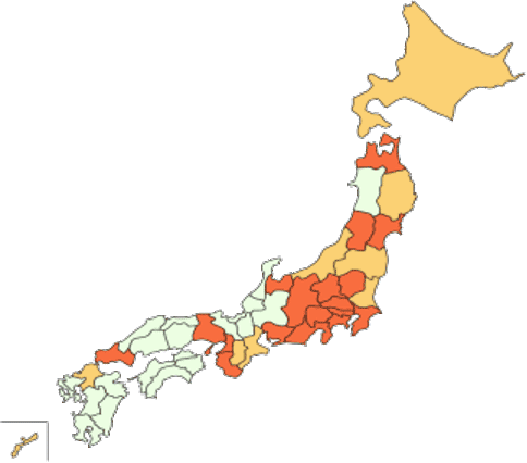 日本地図